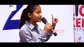 Public Speaker Nepal Season 2  Butwal Audition  Roshna Tandan [upl. by Ocirederf]