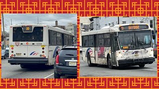 NJ Transit 10 BAYONNE JFK BLVD VIA PAMRAPO AVENUE NABI 41615 5706 [upl. by Gale]