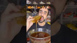 Food ASMR Eating Honey dipped in Honey and other snacks asmr food asmrfood mukbang asmreating [upl. by Llebpmac367]