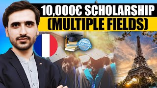 Best Scholarship in France for Public Universities multiple fields [upl. by Sekofski59]