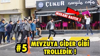 TOPLUCA İNSANLARIN ÜSTÜNE KOŞMA ŞAKASI İLE TROLLEDİK 5 [upl. by Thurmond]