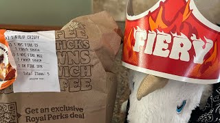 Fiery Bacon Whopper Review [upl. by Nirrad483]