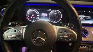 Mercedes E Class Coupe W238 Service  Oil reset [upl. by Horatio]