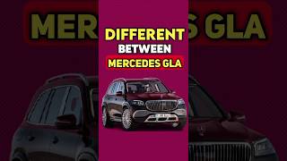 Different between Mercedes Benz GLA 🔥 shorts cars mercedes [upl. by Dupin122]