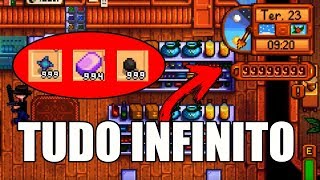 Como ter DINHEIRO e qualquer item INFINITO no Stardew Valley PC GAMEPLAY [upl. by Averi]