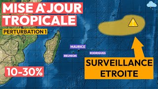 Une tempête se préparetelle près de lîle Maurice et de la Réunion [upl. by Eneleh]