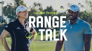 Range Talk Episode 5 Annika  A gift of golf advice from the 🐐 [upl. by Redford180]