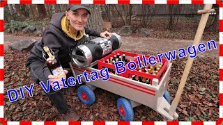 DIY BollerwagenBau für Vatertag Kinderspielzeug Einkauf amp Co [upl. by Apicella825]