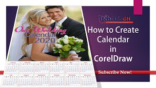 How to Create Calendar in CorelDraw [upl. by Artima]