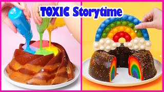 🥶 Toxic Storytime 🌈 Satisfying Easy amp Quick Chocolate Cake Recipes For Everyone [upl. by Enelyad]