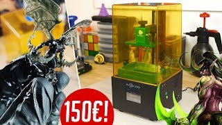 Anycubic Photon ZERO  MEGA Details für 150€ BUDGET SLADLP 3D Drucker [upl. by Nnylyahs]