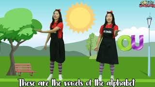 Vowels and Consonants Song  Preschool Lessons  Simple English Lessons  Fun Learning ESL [upl. by Calie556]