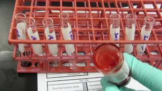 Blood Bank Student Lab QC Video [upl. by Ahsieat]