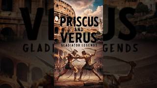 Epic Gladiator Battle Priscus vs Verus  A Legendary Fight in Ancient Rome shorts history facts [upl. by Roxana]