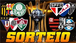 LIBERTADORES 2024  SORTEIO DOS GRUPOS [upl. by Lundt]