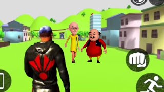 Franklin Playing Motu patlu Mode In Indian Bikes Driving 3d [upl. by Efren]