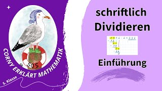 schriftliche Division ➗ teilen wie geht das eine Einführung mit und ohne Rest [upl. by Adila625]