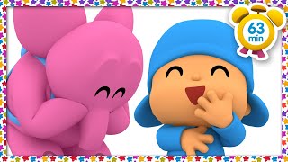 😹 POCOYO TÜRK  Birbirinden Komik Absürt Hikayeler  63 dakika  Çocuklar için ÇIZGI FILMLER [upl. by Otsirc711]