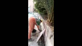 quotProfessional way to prepare the foundation of the garden wall step by stepquot [upl. by Fellows519]