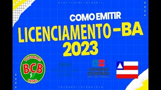 LICENCIAMENTO BAHIA 2023 COMO PAGAR O LICENCIAMENTO  DOCUMENTO CRLV DIGITAL DOCUMENTO VERDINHO [upl. by Liag]