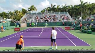 Federico Delbonis vs Pablo Carreno Busta Part 2 Miami Open Masters 2017 [upl. by Dyal]