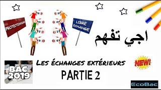 échanges extérieurs partie 2 cours complet [upl. by Atinnek]