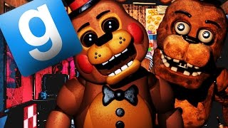 Gmod Five Nights At Freddys  FREDDY FAZBEAR PIZZERIA Funny Moments [upl. by Pearla]