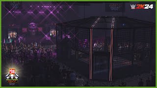 WWE 2K24  Halloween Havoc  WcW  World Heavyweight Title Elimination Chamber [upl. by Dunaville109]