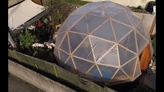 My Geodesic Dome Building Process [upl. by Enala]