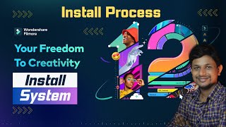 কিভাবে ইনস্টল করবেন Filmora12  How To Install Filmora 12  Full version Bangla tutorial 2023 [upl. by Kciredec]