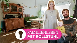 Barrierefrei und individuell – Wohnen mit Rollstuhl  ARD Room Tour [upl. by Honeywell]