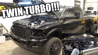 TWIN TURBO CUMMINS DUALLY IS ALIVE [upl. by Filip113]