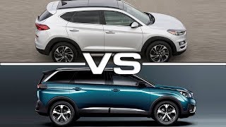 2019 Hyundai Tucson vs 2018 Peugeot 5008 [upl. by Skiest]