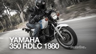 TEST RETRO  YAMAHA 350 RDLC  La bombe à eau [upl. by Vere]