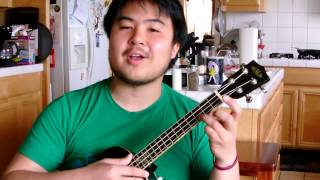 Easy Uke Songs  Somewhere Over The Rainbow Tutorial Brother Iz [upl. by Yauqaj700]