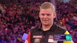 Players Championship Finals 2024 Luke Littler v Mike De Decker [upl. by Acirderf]