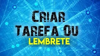 Criar Uma Tarefa ou Lembrete no WindowsPC 7810 2023 [upl. by Teilo]