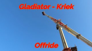 Gladiator Kriek Offride Video Tilburgse Kermis NL 2021 [upl. by Ahsas]