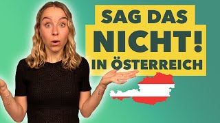 4 deutsche Wörter die wir NIE verwenden Austrian German [upl. by Faludi]