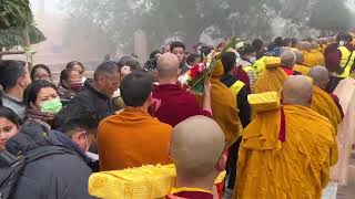 Kangyur Procession 38th Kagyu Monlam 2024 [upl. by Fesoj396]