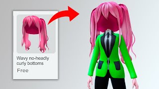 NEW FREE HEADLESS in Roblox HURRY [upl. by Sinai50]