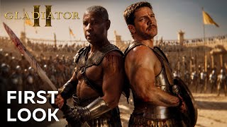 GLADIATOR 2 – First Look Trailer 2024 Pedro Pascal Denzel Washington [upl. by Angele]