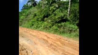 Philippines worst road ever [upl. by Ddat733]