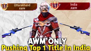 Pushing Top 1 in Shotgun amp Awm Season 39  Free Fire Solo Rank Pushing with Tips and Tricks  Ep3 [upl. by Arotahs]