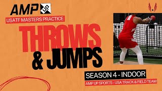 Usatf team amp up  indoor season 4  practice 8  throwers [upl. by Bryana]