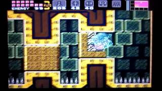 SNES Metroid Super Zero Mission  hidden missiles in Chozodia [upl. by Haskins864]