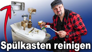 Spülkasten entkalken  Spülkasten reinigen  Spülkasten reparieren 🚽 [upl. by Baer]