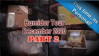 Humidor tour December 2020 Part 2 [upl. by Bornie370]