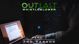 Outlast Whistleblower  3rd Person Camera Mod  Underground Lab Walkthrough [upl. by Heuser]