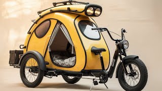 Unbelievable The 2025 Tricycle Camper Your Mobile Home on Three Wheels [upl. by Mercedes827]